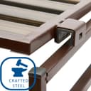 Thumbnail 3 de Seville Classics Zapatero de Madera Moca, 2 Pack 🥿