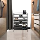 Thumbnail 8 de Seville Classics Zapatero de Madera Moca, 2 Pack 🥿