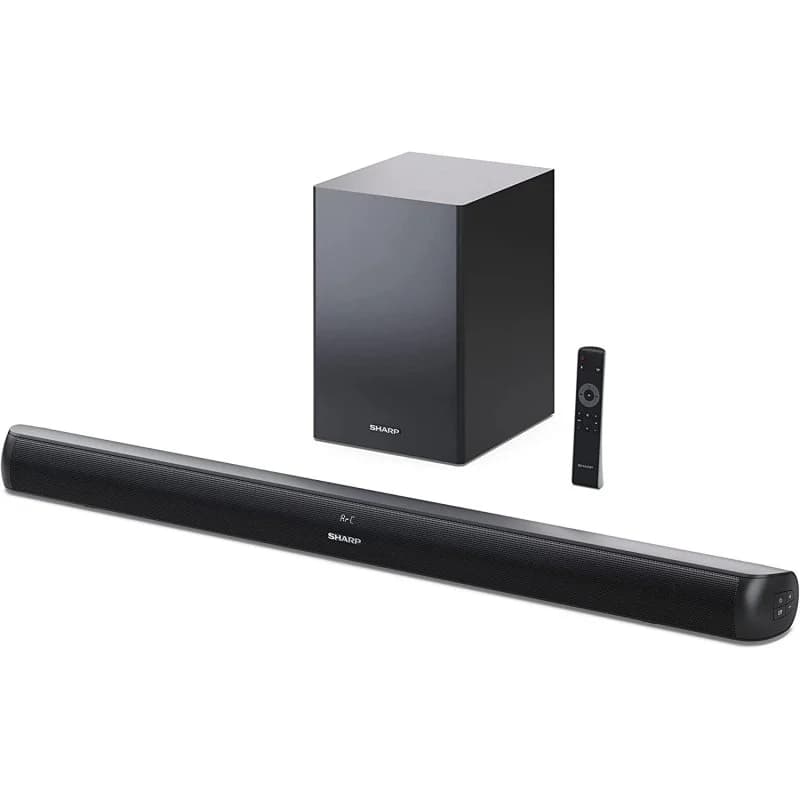 Imagen de Sharp HT-SBW202 Barra de Sonido 2.1 con Subwoofer 200W 🎶 en OfertitasTOP