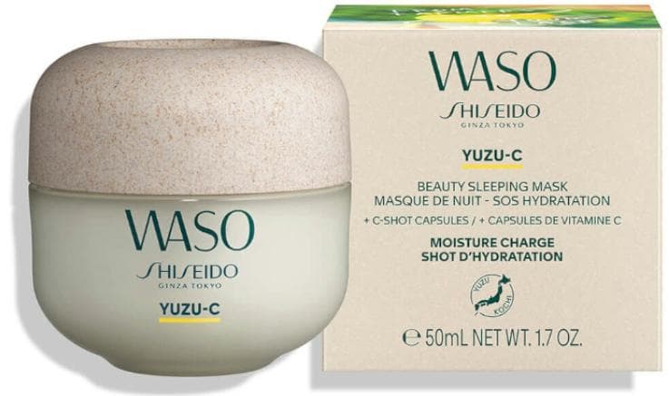 Imagen de Shiseido Waso Yuzu-C Beauty Sleeping Mask 50 ml 🧴 en OfertitasTOP