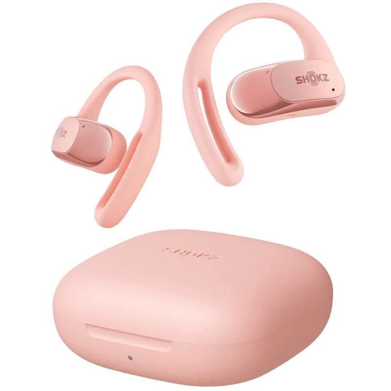 Imagen de Shokz Openfit Air auriculares open‑ear Bluetooth rosas 🎧 en OfertitasTOP