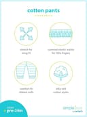 Thumbnail 2 de Simple Joys by Carter's 4-Pack Neutral Pant 3-6 meses 👶