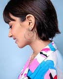 Thumbnail 2 de SINGULARU Pendientes Aro Ank, baño de rodio 💍