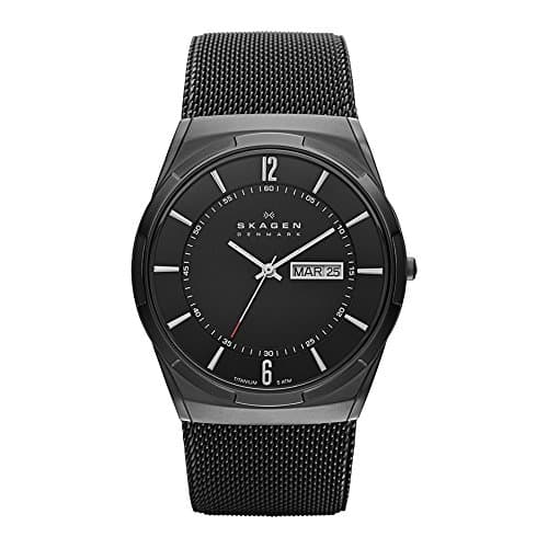 Imagen de Skagen Melbye reloj 40 mm Negro, cuerda acero en OfertitasTOP