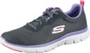 Thumbnail principal de Skechers Flex Appeal 4.0 Mujer Zapatillas Charcoal Lavendar 👟