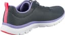 Thumbnail 4 de Skechers Flex Appeal 4.0 Mujer Zapatillas Charcoal Lavendar 👟
