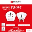 Thumbnail 2 de SKROSS 1.500217-E adaptador universal India/Israel/Dinamarca 100 V 📺