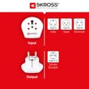 Thumbnail 4 de SKROSS 1.500217-E adaptador universal India/Israel/Dinamarca 100 V 📺