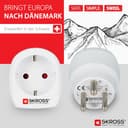 Thumbnail 1 de Skross 1.500232‑E adaptador enchufe Tipo K 4000 W 🔌