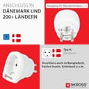 Thumbnail 3 de Skross 1.500232‑E adaptador enchufe Tipo K 4000 W 🔌