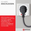 Thumbnail 5 de Skross 1.500232‑E adaptador enchufe Tipo K 4000 W 🔌