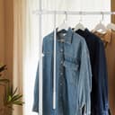 Thumbnail 5 de SoBuy Perchero Telescópico Ajustable con Baldas y Barras 🧥