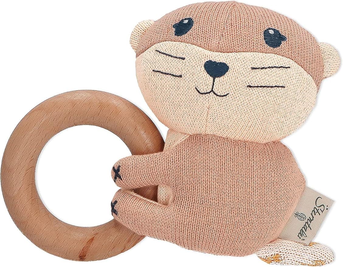 Sonajero de Madera Otti 🧸 Natural y Seguro