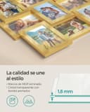 Thumbnail 2 de SONGMICS Collage de Marcos para Fotos, Pared, Dorado ✨