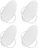 Thumbnail principal de SONGMICS HOME Juego de 4 Ganchos de Pared 🧥 Blanco Perla