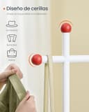 Thumbnail 2 de SONGMICS HOME ⚙️ Perchero Metálico con Ruedas y Ganchos