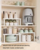 Thumbnail 3 de SONGMICS Juego de 3 Estantes para Especias, Organizador Extensible 🧂