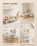 Thumbnail 5 de SONGMICS Juego de 3 Estantes para Especias, Organizador Extensible 🧂