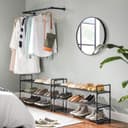 Thumbnail 3 de SONGMICS Juego de 2 Zapateros de 3 Niveles 🥿 Negro