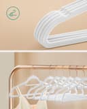 Thumbnail 2 de SONGMICS Perchas de Terciopelo Antideslizantes 50 U. 🌟