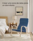 Thumbnail 3 de SONGMICS Sedia a Dondolo poltrona oscilante 120 kg 🪑