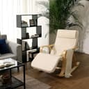 Thumbnail 6 de SONGMICS Sedia a Dondolo poltrona oscilante 120 kg 🪑