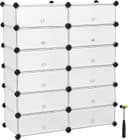 Thumbnail principal de SONGMICS Zapatero Delgado 12 Compartimentos Blanco 📦