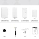 Thumbnail 7 de SONGMICS Zapatero Delgado 12 Compartimentos Blanco 📦