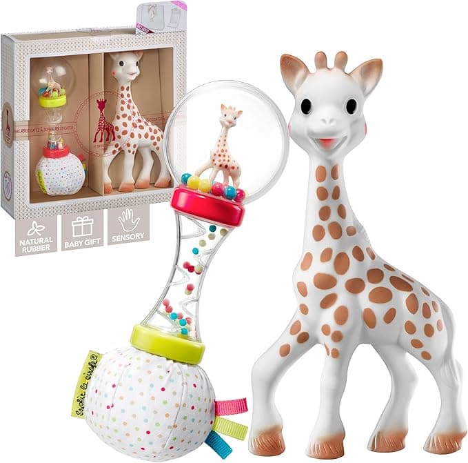 Sophie la Girafe 000009 - Set Inicial con Sonajero y Maracas 🐶