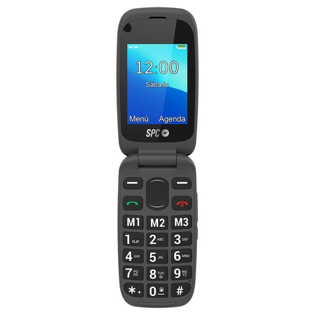 Imagen de SPC Harmony 4G Senior Mobile negro, móvil tipo concha en OfertitasTOP