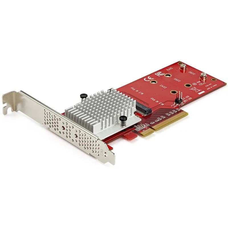 Imagen de Startech Adaptador PCIe a M.2 PCIe 3.0 Dual 💻 en OfertitasTOP