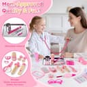 Thumbnail 1 de Sundaymot Maletín Médico de Madera con Estetoscopio y Accesorios 🩺