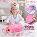 Thumbnail 2 de Sundaymot Maletín Médico de Madera con Estetoscopio y Accesorios 🩺