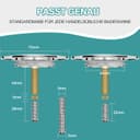 Thumbnail 1 de SURFOU Tapón de Bañera Ø72mm con Junta de 44mm 🛁