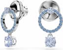Thumbnail 6 de Swarovski Pendientes Attract Aros Circulares con Cristales ✨