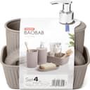 Thumbnail 1 de Tatay Baobab Set de 4 Piezas para Baño 🛁 Taupe