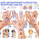 Thumbnail 1 de Tatuajes Temporales Niños Pequeñas 🐶, 8 Hojas, Impermeables