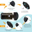 Thumbnail 1 de TechRise Paraguas resistente al viento plegable 🌂