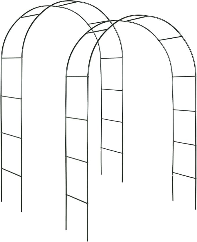 TecTake 800526 Arco para Rosas y Enredaderas 🌹 (2 Piezas)