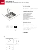 Thumbnail 6 de Teka BE 50.40 Plus 1C - Fregadero Acero Inoxidable 🥄