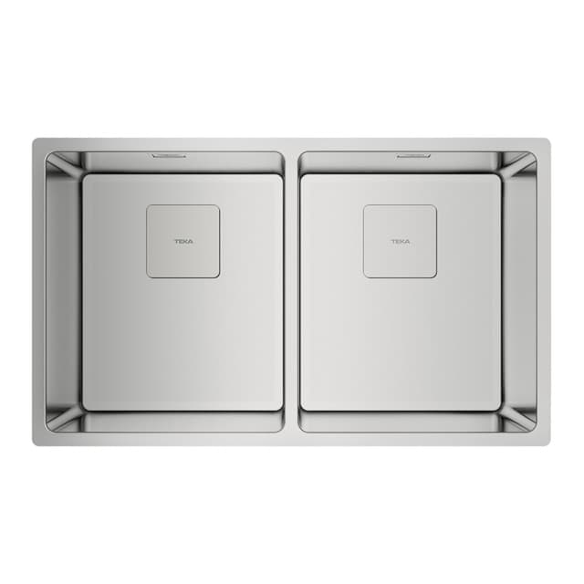 Teka Flex Línea fregadero 2 cubetas 20 cm