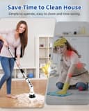 Thumbnail 3 de TEMOLA Cepillo Eléctrico 9 Cabezales ⚡ Limpieza Fácil en Casa