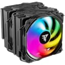 Thumbnail principal de Tempest Cooler 6Pipes Black A-RGB Ventilador CPU Dual Heatsink 2x120mm Negro