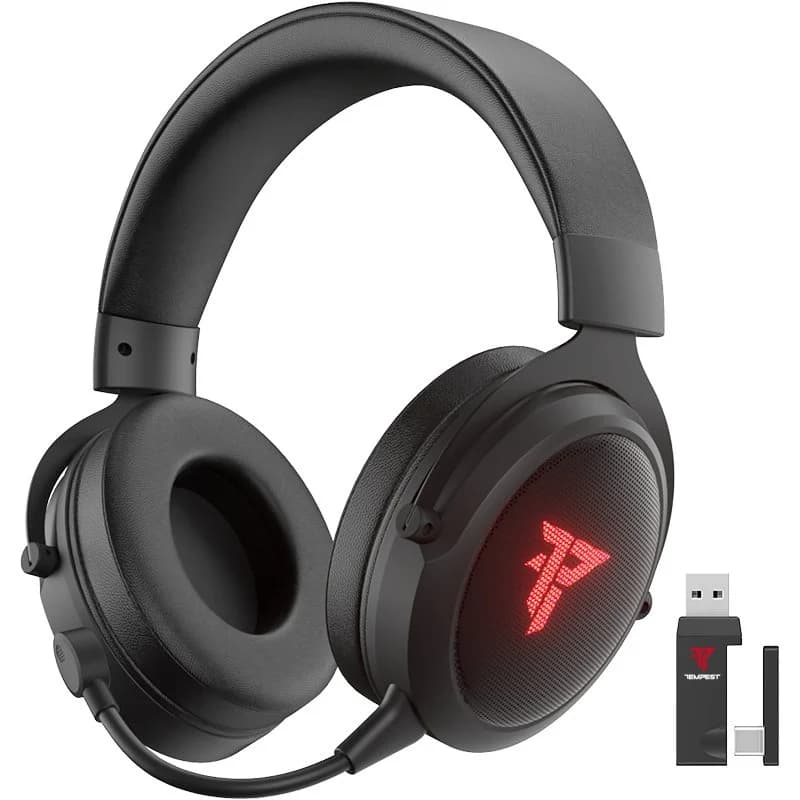 Imagen de Tempest GHS PRO 20 Auriculares gaming inalámbricos RGB 20 h autonomía en OfertitasTOP