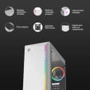 Thumbnail 2 de Tempest Shade RGB Torre ATX Blanca 🖥️