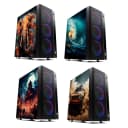 Thumbnail 2 de Tempest Umbra RGB Torre ATX Negra con cristal personalizable 🖥️