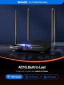 Thumbnail 2 de Tenda AC10 Router AC1200 doble banda, 867 Mbps 📡