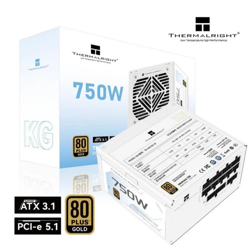 Imagen de Thermalright KG-750-W fuente 80 Plus Gold 750W en OfertitasTOP