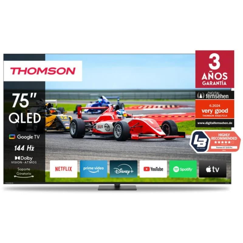 Imagen de Thomson Q70 Series 75" QLED 4K Ultra HD Smart TV 📺 en OfertitasTOP