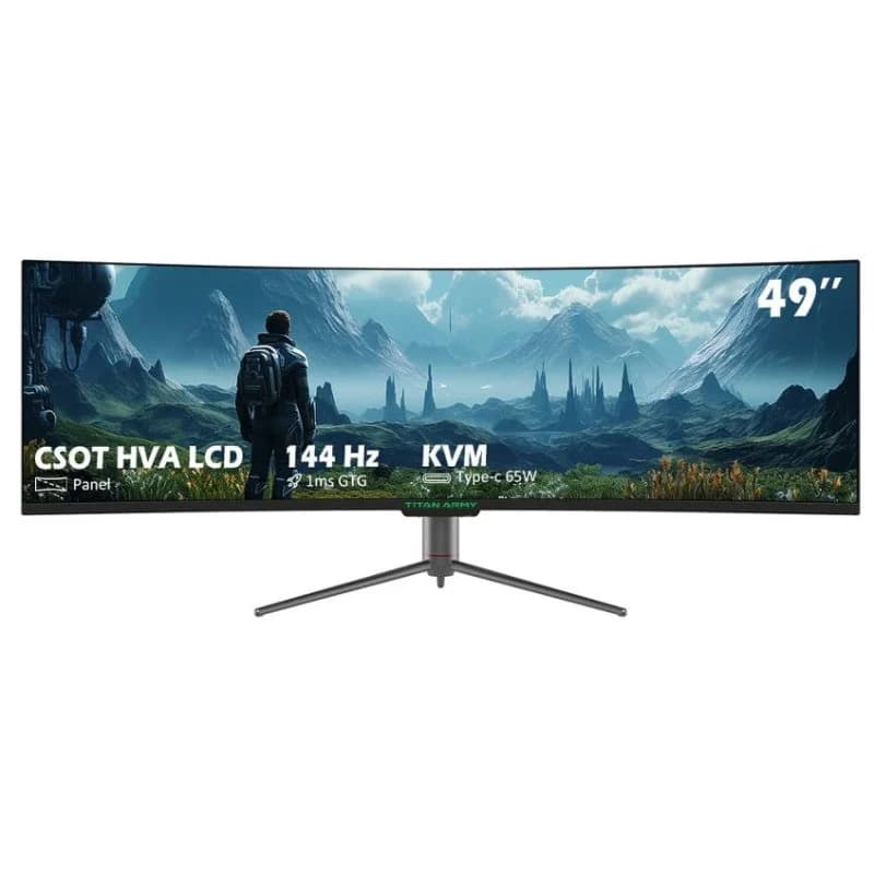 Imagen de Titan Army C49SHC monitor 49" 144Hz Curvo en OfertitasTOP
